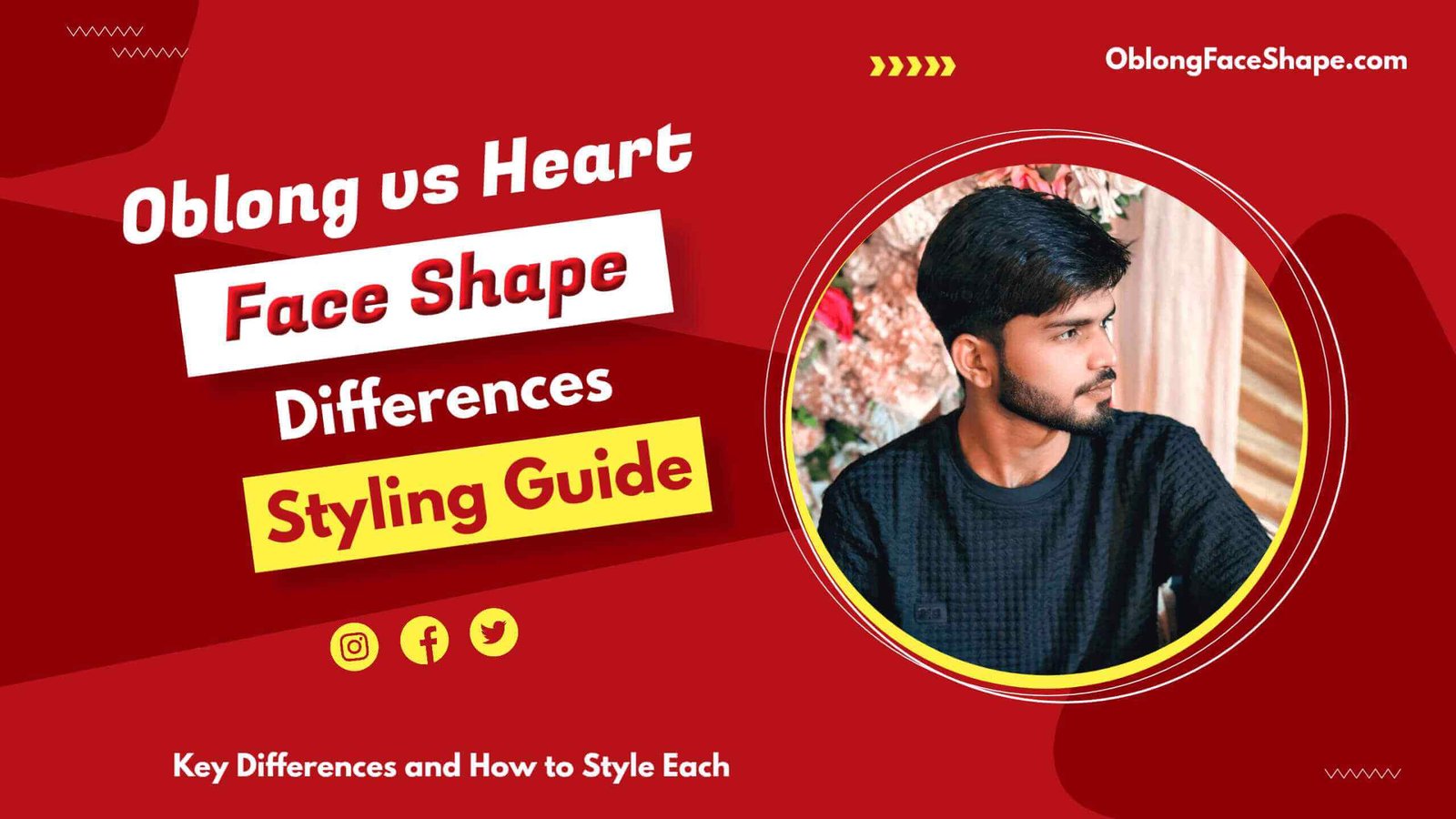 Oblong Face Shape vs Heart Face Shape: Key Differences and How to Style Each